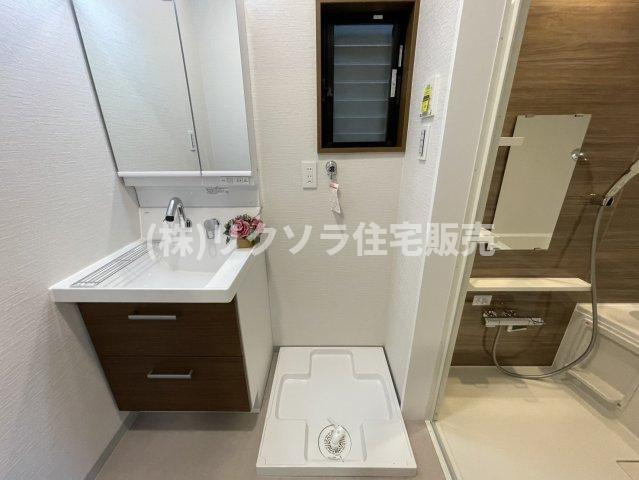 金田町　中古一戸建てのランドリースペース|■物件内覧・資金計画相談・住宅ローン相談、リフォーム相談、お問合せ受付中■
※当日・翌日のご内覧、ご相談はお電話でのお問合せがスムーズです！