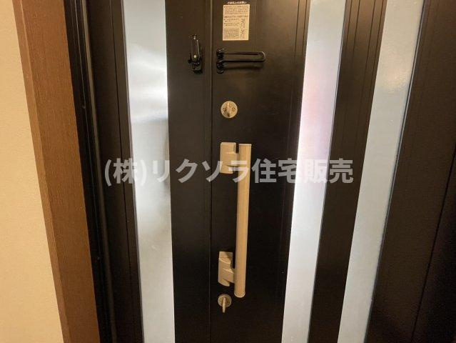 金田町　中古一戸建ての防犯設備|ツーシリンダー錠
■物件内覧・資金計画相談・住宅ローン相談、リフォーム相談、お問合せ受付中■
※当日・翌日のご内覧、ご相談はお電話でのお問合せがスムーズです！