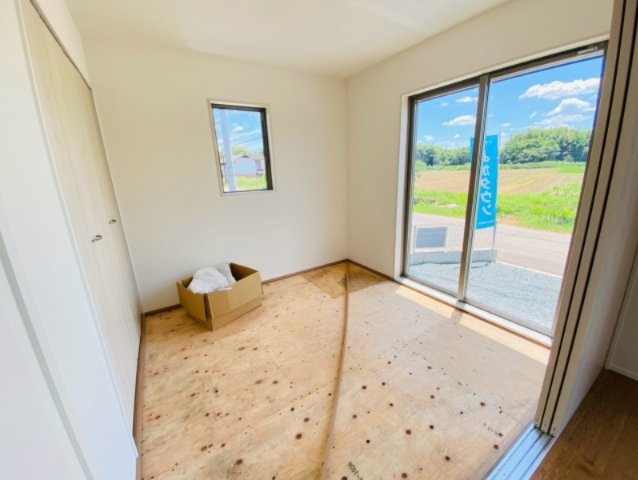 よかタウン／菊池郡菊陽町大字原水4期／4号棟の和室|現在建築中です。これから畳が入ります。