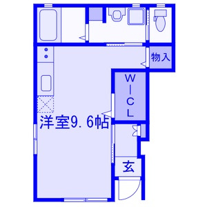 M・Oハイツの間取り