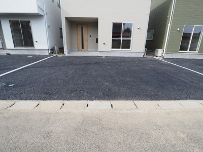 【駐車場】 | Cradle garden　桑折町東大隅第2　2号棟 | ★内覧予約でブランド米2kg★
