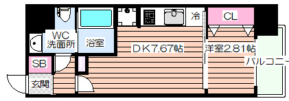 【間取り】 | セレニテ新大阪