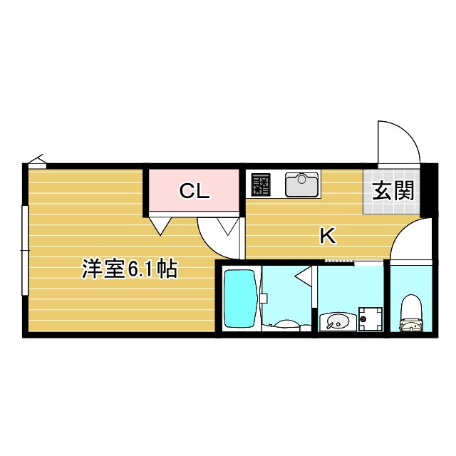 リープラス伊保駅前の間取り