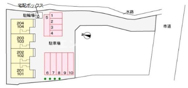 グラン　ストリームＹ’ｓの区画図|高崎、前橋のお部屋探しはエンドスケープまで！お客様の理想お聞かせ下さい♪