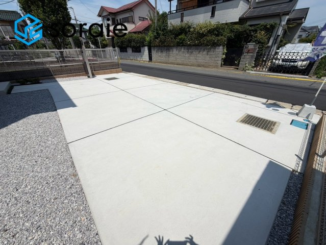 川越市天沼新田2期　全2棟　新築戸建　の駐車場|7/30撮影