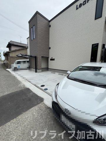 リープラス伊保駅前の駐車場