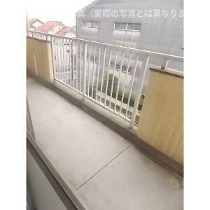 セゾンきさらぎのバルコニー