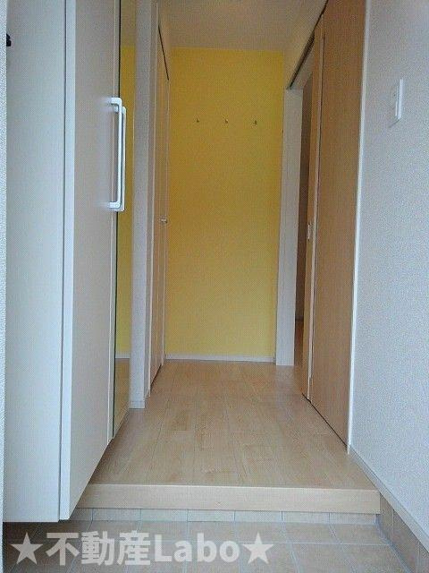 スイートピーの玄関