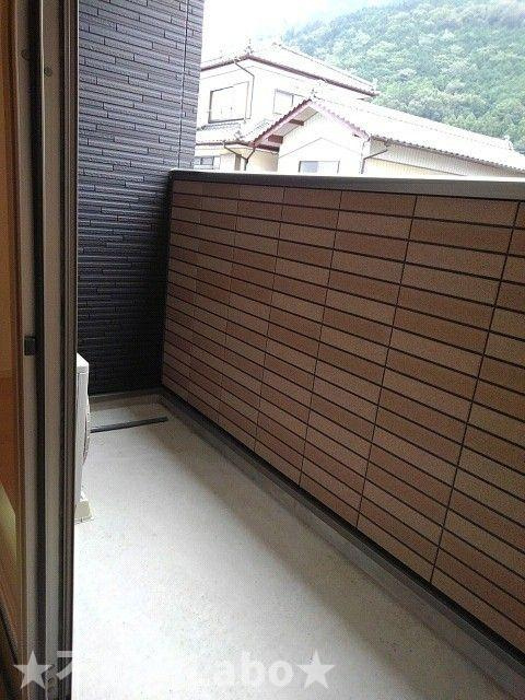 スイートピーのバルコニー