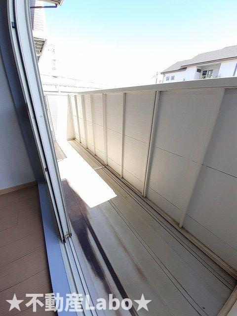 シャルマン北島　Ａのバルコニー