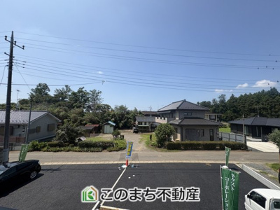【展望】 | 古河市五部第1　1号棟 | 2階バルコニーからの眺望です☆