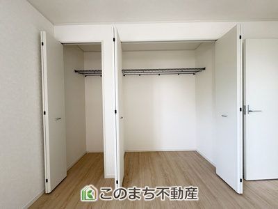 【収納】 | 古河市五部第1　 | 各居室に収納付で住みやすさにこだわっています♪
