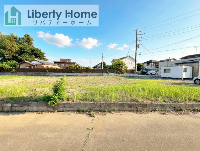 つくばみらい市板橋　土地の外観