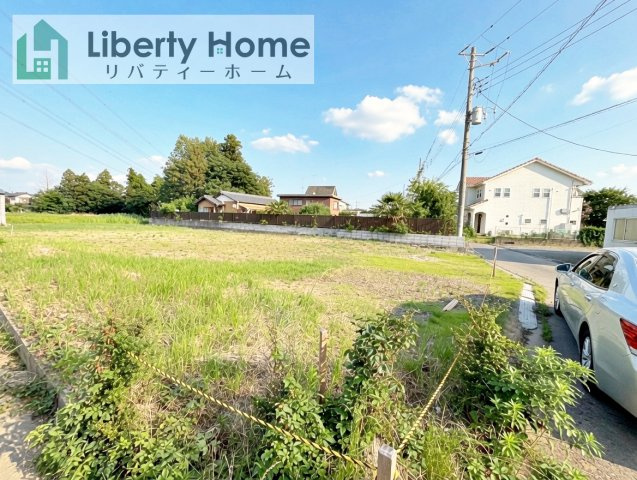 つくばみらい市板橋　土地の外観