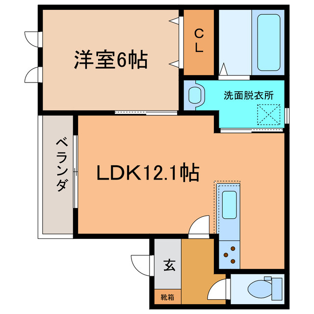 エマーブルⅣの間取り