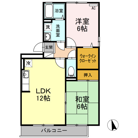 ソニア リーベA棟の間取り