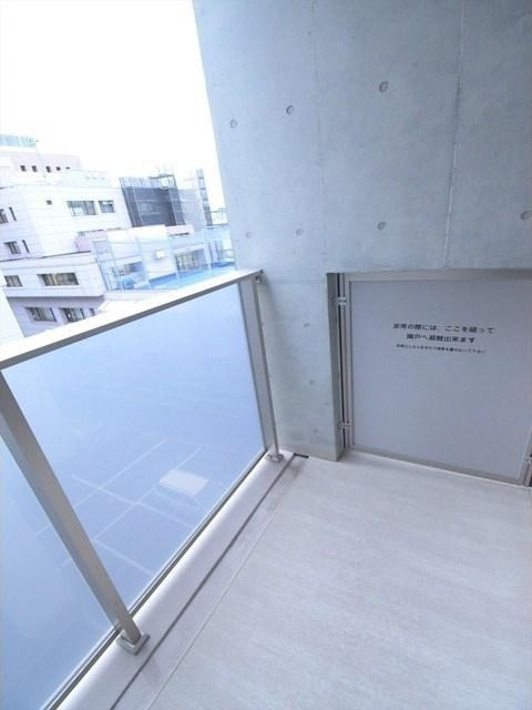 ASTILE日本橋浜町のバルコニー