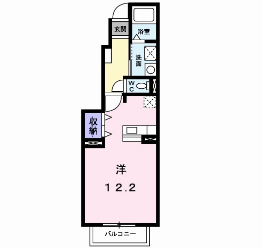 【間取り】 | メディオ・コルソＢ