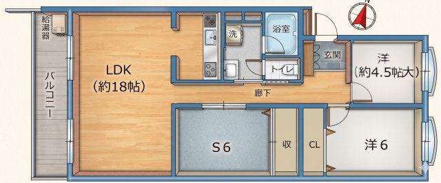 大濠ハウスの間取り|暮らしやすさを考えた、機能的で使いやすい間取り設計です☆