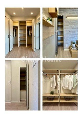 関屋ステーションハイツの収納|居室にはクローゼットを完備し、自由度の高い家具の配置が叶うシンプルな空間です。お子様の成長と必要になる子供部屋を与えるにはぴったりの間取りですね。