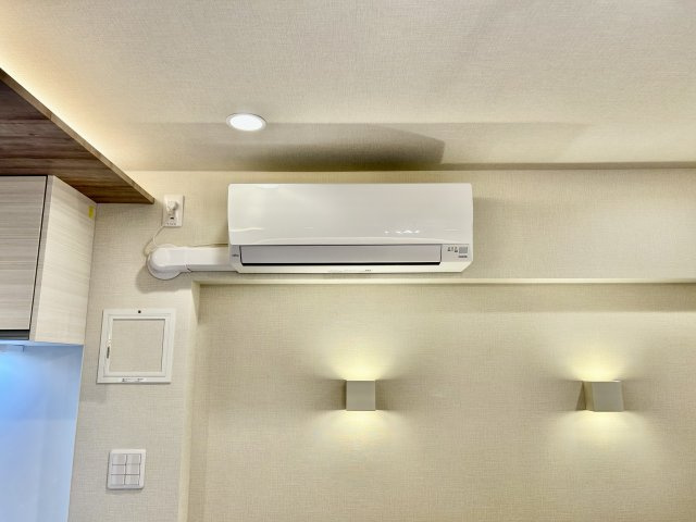 関屋ステーションハイツの冷暖房・空調設備|エアコン新規新設