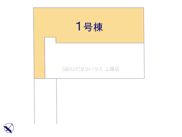 上尾市愛宕218Ⅱ②　新築戸建　01の区画図