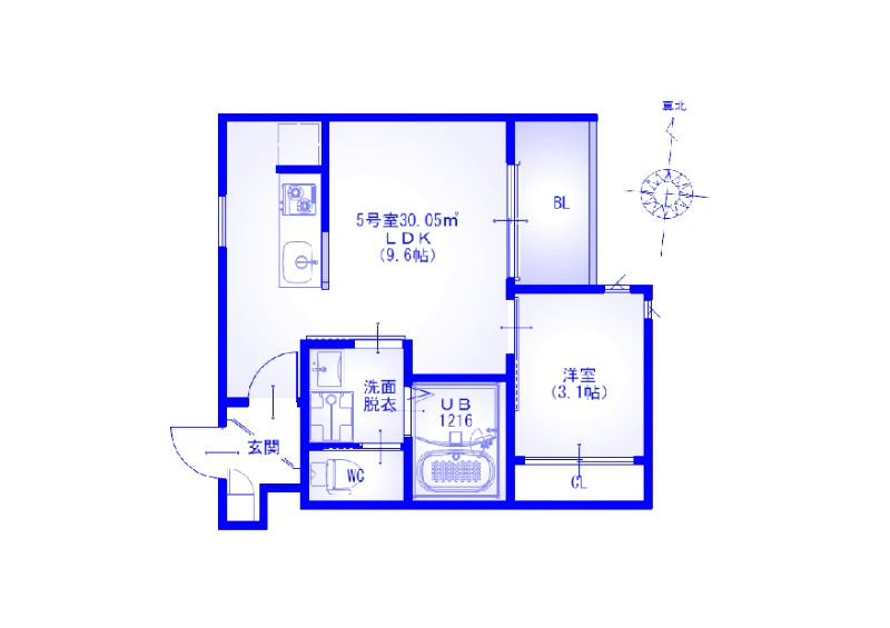REGALEST Nisshinの間取り