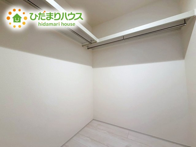 いわき市自由ケ丘4期　新築戸建　1号棟の収納|備え付け収納で、スッキリお片付け！