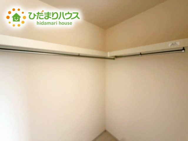 いわき市自由ケ丘4期　新築戸建　1号棟の収納|全室にクローゼットが付いていて、お部屋の住空間もスッキリ広々つかえそうです(^^)/