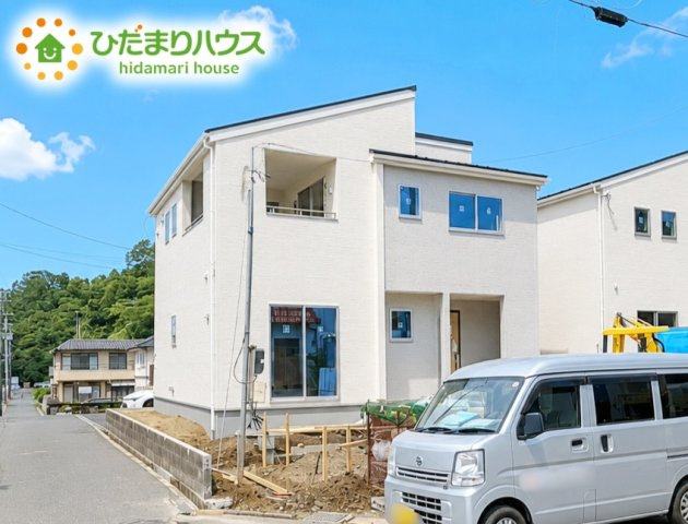 いわき市自由ケ丘4期　新築戸建　1号棟の外観|平日・夜間もご案内可能(^^♪お気軽にお問い合わせくださいませ!(^^)!