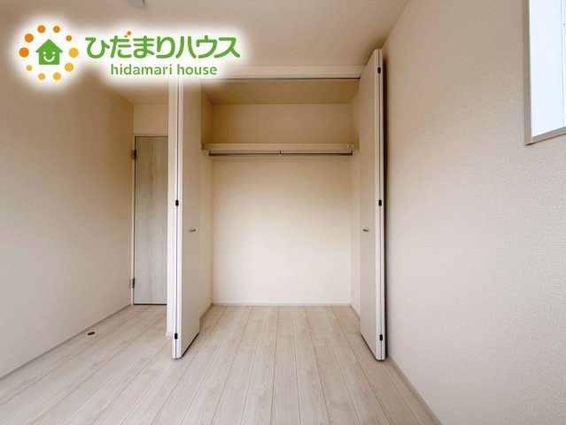 いわき市自由ケ丘4期　新築戸建　1号棟の収納|洋室B 収納