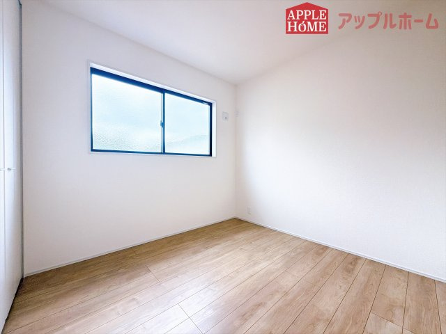 [新築住宅] 深谷市稲荷町北 第3 全3棟の洋室|居室は全室収納あり！たっぷりある収納活用でお部屋もキレイを保てます♪