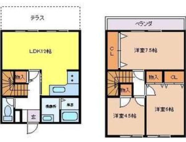 【間取り】 | スカイタウン
