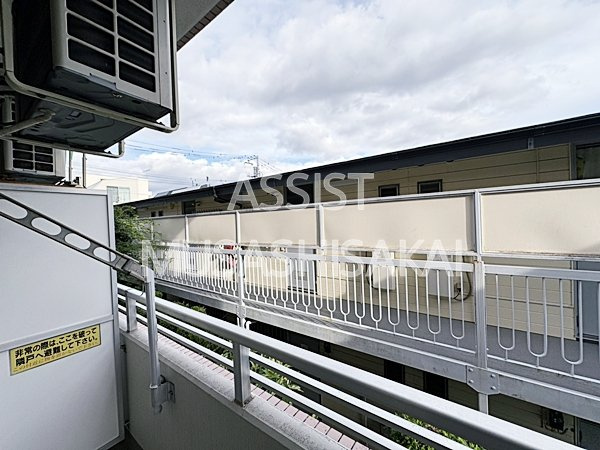 K-CUBEのバルコニー
