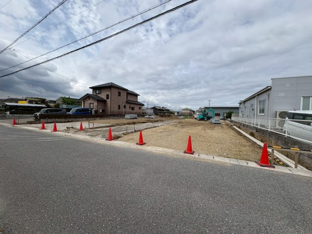 リーブルガーデン　羽島郡岐南町平島第1　全4区画分譲の外観|「現地（2026年6月4日）撮影」　
■全体写真　
■ヤマダ不動産　株式会社リライフ　