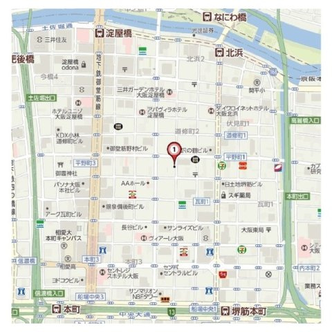スプランディッド淀屋橋DUEのその他|マップ