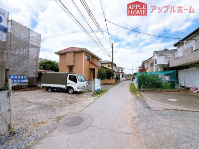 [新築住宅] 深谷市稲荷町北 第3 全3棟の前面道路含む現地写真