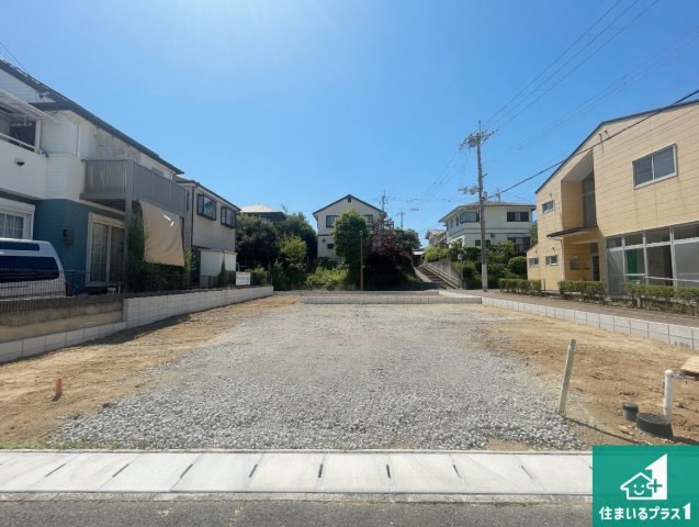 神戸市北区鹿の子台南町　第2期　新築一戸建ての外観|周辺は落ち着いた街並みの住宅地！子育てがしやすい住環境です！まだ未完成ですが、現地でしかわからない事もございます。是非一度ご覧ください。