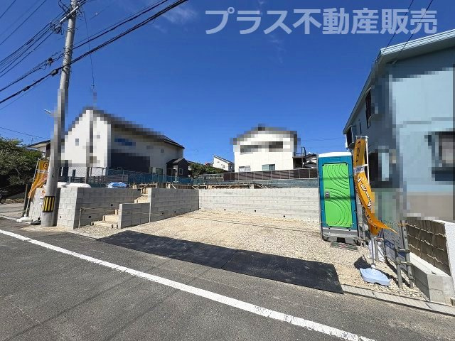 【外観】 | 大野城市旭ヶ丘2丁目2期　1号棟（全1棟）【仲介手数料無料・0円】 | 現地写真。同じ物件を見るなら、プラス不動産販売にお任せ下さい。