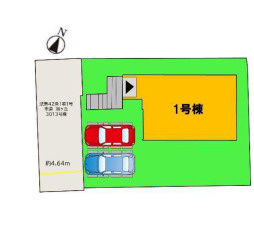 【区画図】 | 大野城市旭ヶ丘2丁目2期　1号棟（全1棟）【仲介手数料無料・0円】 | 区画図です。1号棟