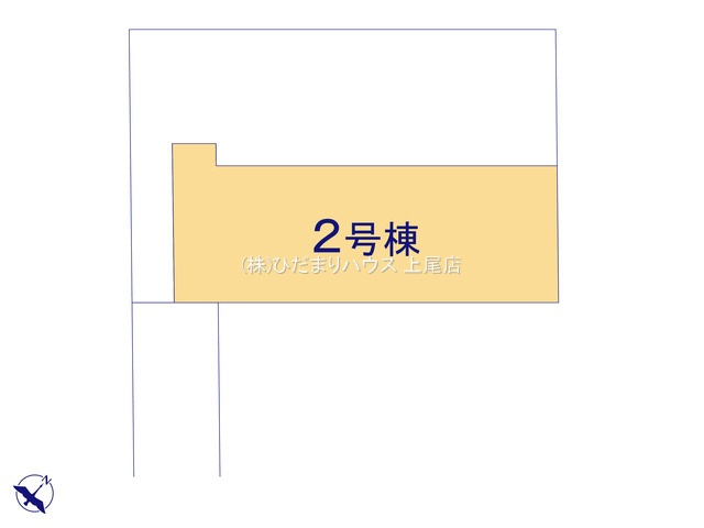 上尾市愛宕218Ⅱ②　新築戸建　02の区画図