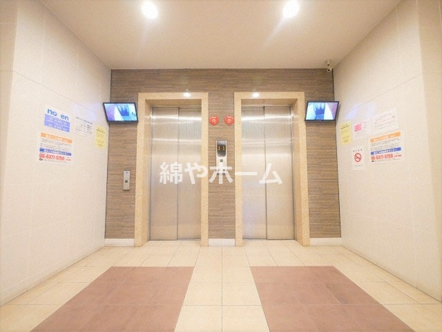 パークキューブ北浜のロビー|ロビーです