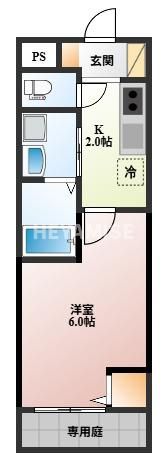 レジデンス平山の間取り
