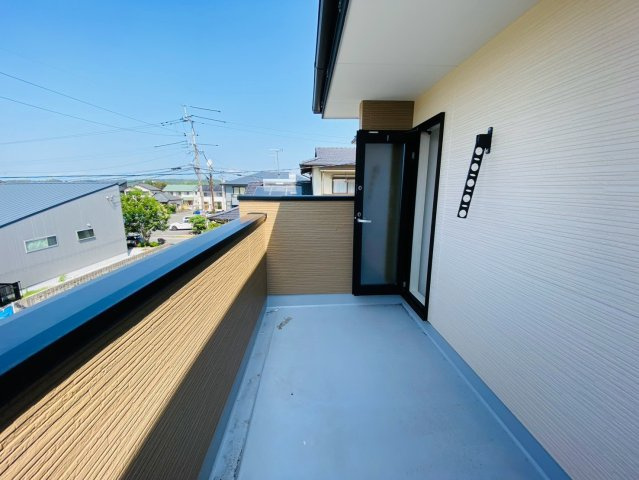 よかタウン／菊池郡菊陽町大字原水5期／1号棟のバルコニー