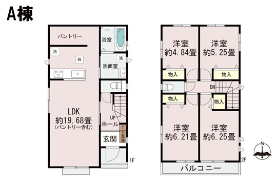多賀城市丸山1丁目の間取り