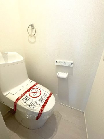 岡山市中区江並　戸建てのトイレ|2階のトイレです。