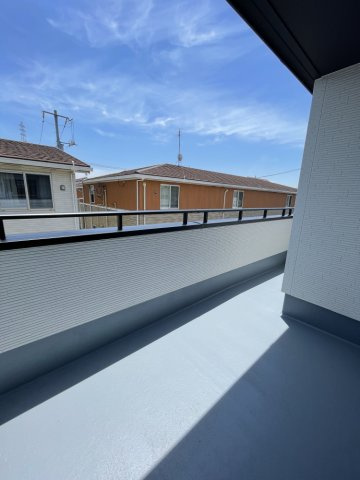 岡山市中区江並　戸建てのバルコニー|日当り良好のバルコニーです。