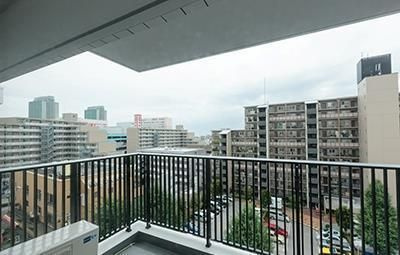 ベルヴュコート津田沼のバルコニー