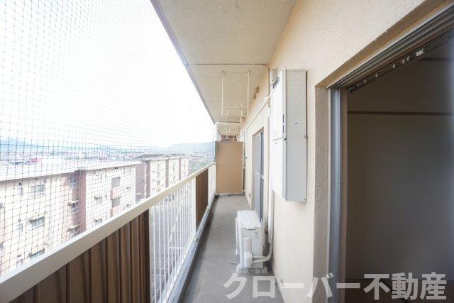 ココモタウン5番館のバルコニー