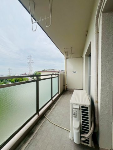 狩口台住宅42号棟のバルコニー